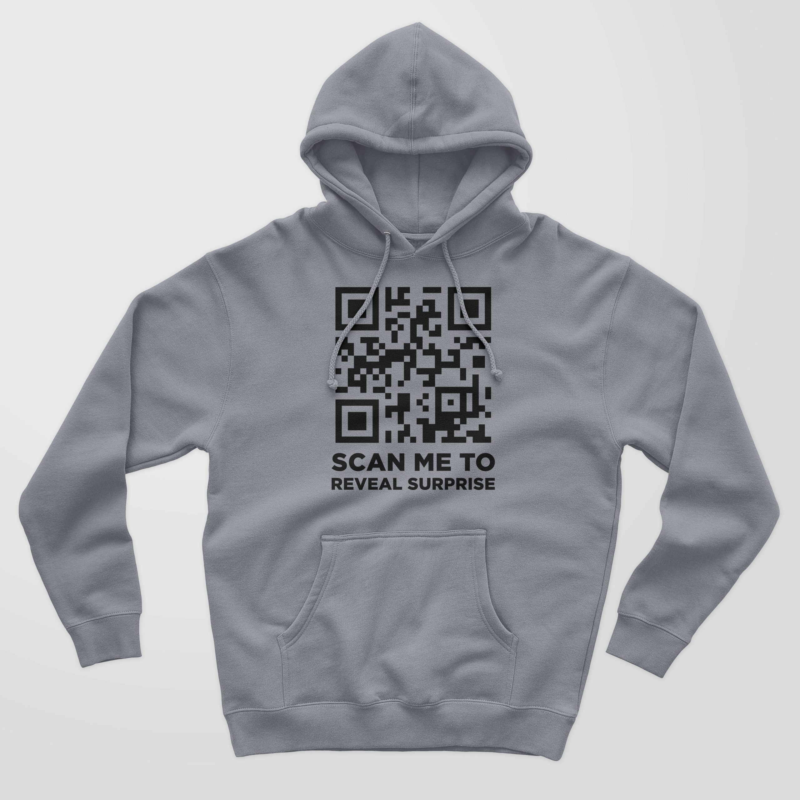 QR code hoodie